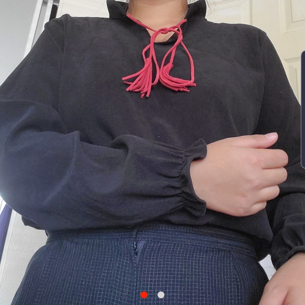Korean tie top